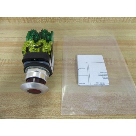 Allen Bradley 800TC-FXQH2RA1S Push Pull Switch - New No Box