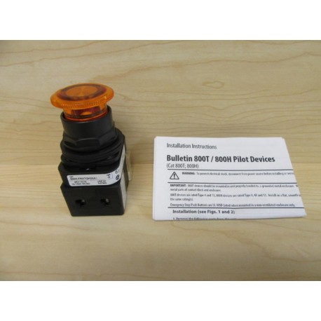 Allen Bradley 800H-FRXTQH2AA1 Push Pull Switch - New No Box