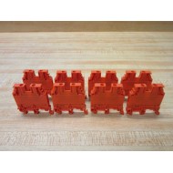 Entrelec ABB M46-5116 Block 1SNA115116R0700 Orange (Pack of 8) - New No Box