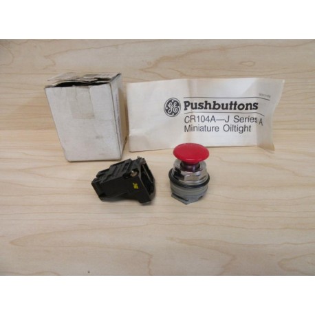 General Electric CR104A8123 Push Button Switch