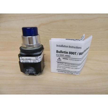 Allen Bradley 800T-PBH16BD1 Push Button Switch - New No Box