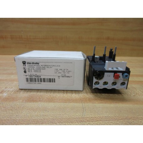Allen Bradley 193-TA B24 Overload Relay 193TAB24 Series A