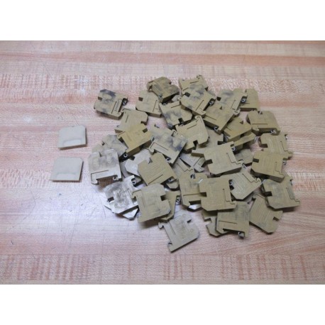 Weidmuller 0294360000 Terminal Block AKZ4 Dark Beige (Pack of 50) - Used