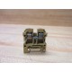 Weidmuller 0294360000 Terminal Block AKZ4 Dark Beige (Pack of 50) - Used