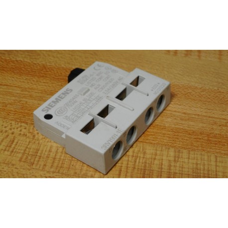 Siemens 3RV1-901-1E Contact 3RV19011E 3RV1901-1E 2.5A240V AC - New No Box