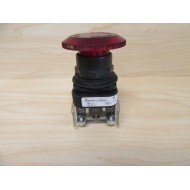 Allen Bradley 800H-FRXJTQ24RA1 Push Pull Switch - Used