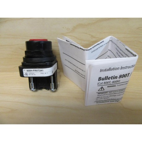 Allen Bradley 800H-FRXT2A1 Push Pull Switch - New No Box