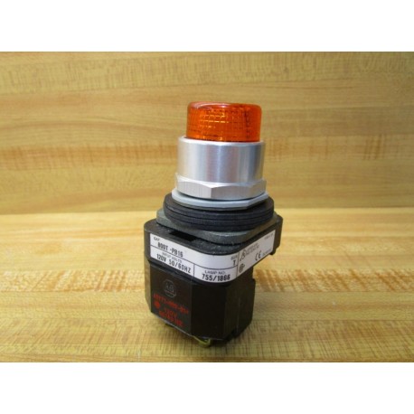 Allen Bradley 800T-PB16 Pushbutton Amber 800T-PB16A - New No Box