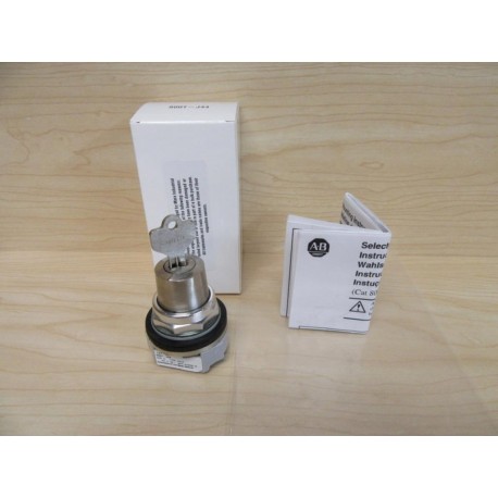 Allen Bradley 800T-J44 Keyed Selector Switch Ser U