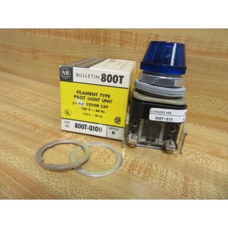 Allen Bradley 800T-Q10B Pilot Light 800TQ10B Series N