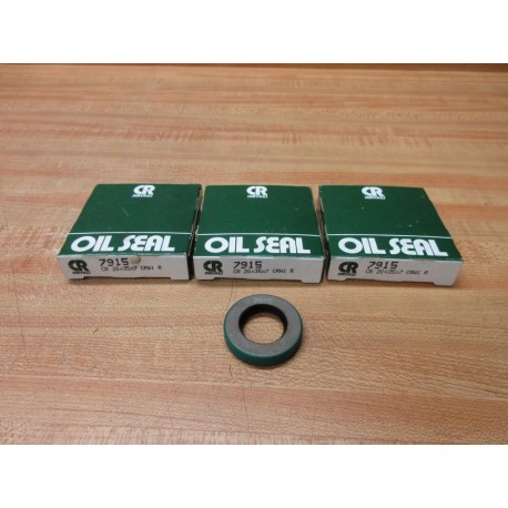 Chicago Rawhide 7915 SKF Oil Seal CR 7915 (Pack of 3)