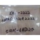ABB 1SFA616921R2222 Lamp KA2-2222 CBK-LBD2G 230V - New No Box
