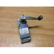 Square D 9007-C54B2 Limit Switch 9007C54B2 WLever Arm, Operating Head - Used