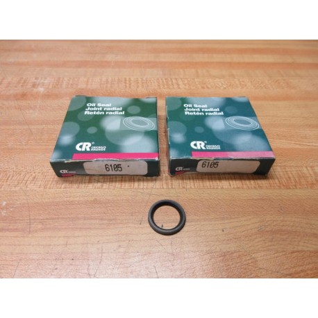 Chicago Rawhide 6105 SKF Grease Seal CR-6105 (Pack of 2)