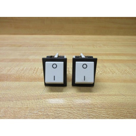 Apem 2641 A Rocker Switch 2641A (Pack of 2) - Used