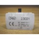 Baco 23-E01 Contact Block 23E01 White - New No Box
