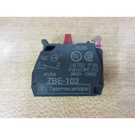 Telemecanique ZBE-102 Block ZBE102 35564 Schneider (Pack of 15) - Used
