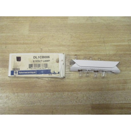 Telemecanique DL1CB006 Light Bulb 26369 (Pack of 10)