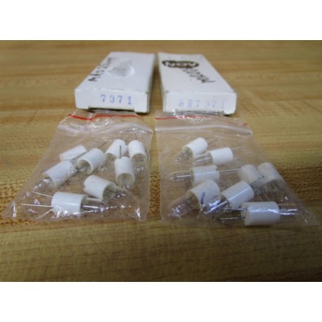 Generic 7371 Miniature Bi-Pin Light Bulb Lamp (Pack of 16)