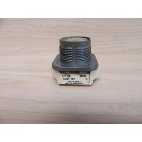 Allen Bradley 800T-H2 Selector Switch 800TH2 Ser N - Used