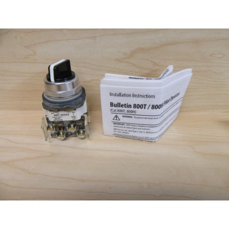Allen Bradley 800T-N2KG4B Selector Switch - New No Box