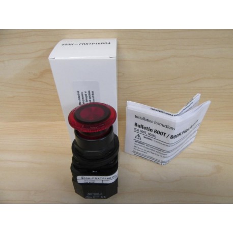 Allen Bradley 800H-FRXTP16RD4 Push Pull Switch