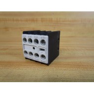 Siemens 3RH1911-1FA40 Auxiliary Contact 3RH19111FA40 - Used