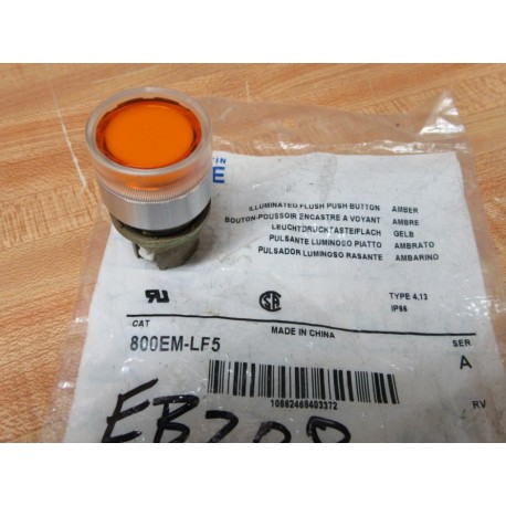Allen Bradley 800EM-LF5 Illum Push Button 800EMLF5 (Pack of 2)