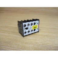 Siemens 3TX4440-0A Auxiliary Switch Block 3TX44400A - Used