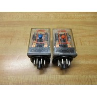 Omron MK2PN-S Relay MK2PNS (Pack of 2) - Used