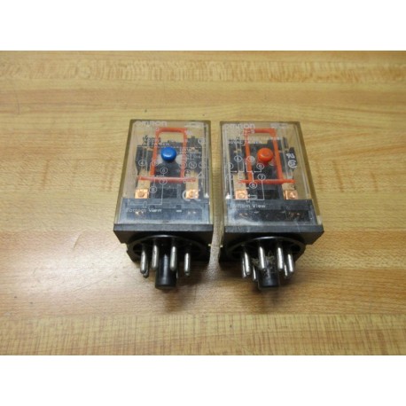 Omron MK2PN-S Relay MK2PNS (Pack of 2) - Used