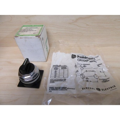 General Electric CR104PSG92B Selector Switch