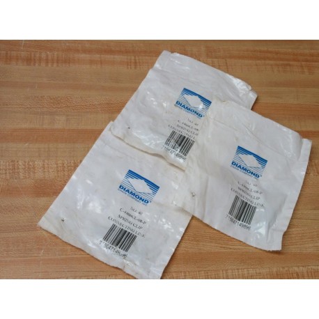 Diamond Chain Company C-4466CL-08-P Spring Clip Connecting Link (Pack of 3)