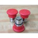 Telemecanique ZB2BT4 Red Button 25270 4B722 - New No Box