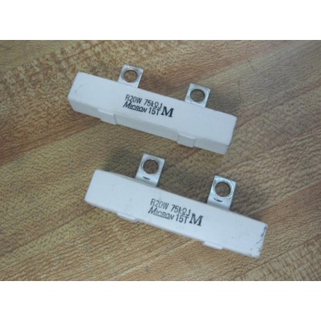 Micron R20W Resistor 75kΩ 15T (Pack of 2) - Used