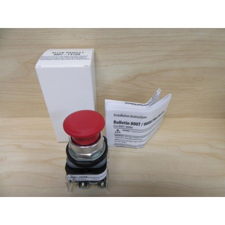 Allen Bradley 800T-FXT6B Push Pull Switch