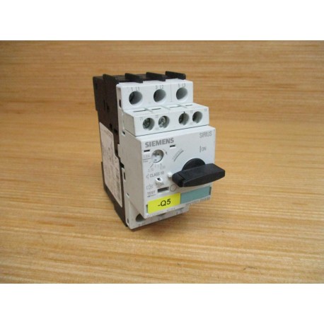 Siemens 3RV1021-0HA10 10A Circuit Breaker 3RV10210HA10 W 3RV1901-1E - Used