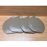 Vikan 568966 Bucket Lid Brown (Pack of 4) - New No Box