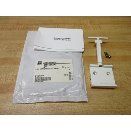 Cutler Hammer GDINBP1 DIN Rail Adapter