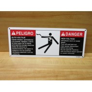 B-109205 High Voltage Sign B109205 - New No Box