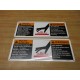 B-109204 Hot Surface Sign B109204 - New No Box