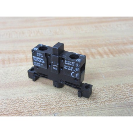 Siemens 3SB3420-0B Contact Block 3SB34200B - New No Box