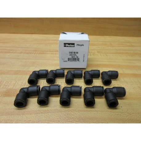Parker 31026000 Legris Union Elbow (Pack of 10)