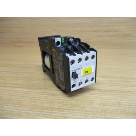 Siemens 3TF4010-0BB4 Contactor 3TF4010-0B - Used