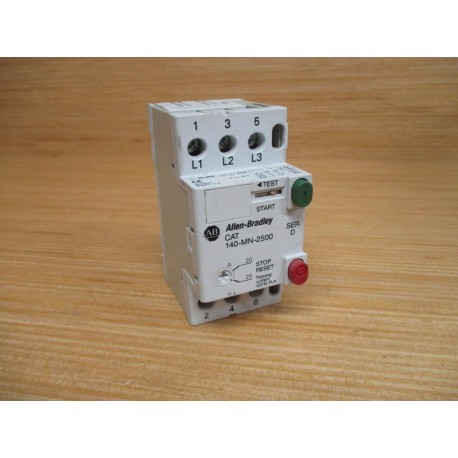 Allen Bradley 140-MN-2500 Manual Motor Protector 20-25 AMP - Used