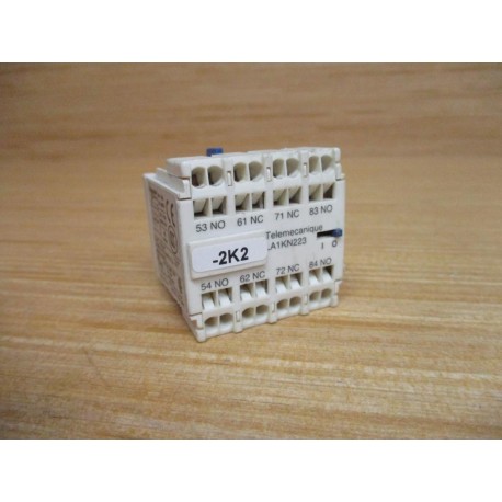 Schneider LA1KN223 Auxiliary Contact Block - Used
