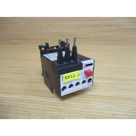 Siemens 3UA7021-0G Overload Relay 3UA70210G - Used
