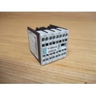 Siemens 3RH1911-2GA04 Auxiliary Switch Block 3RH19112GA04 - Used