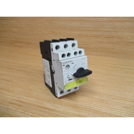 Siemens 3RV1021-4CA10 Circuit Breaker 3RV10214CA10 W 3RV1901-1E - Used