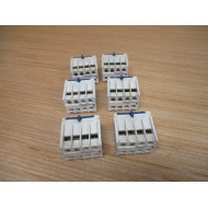 Telemecanique LA1-KN22 Schneider Contact Block LA1KN22 006622 (Pack of 6) - Used